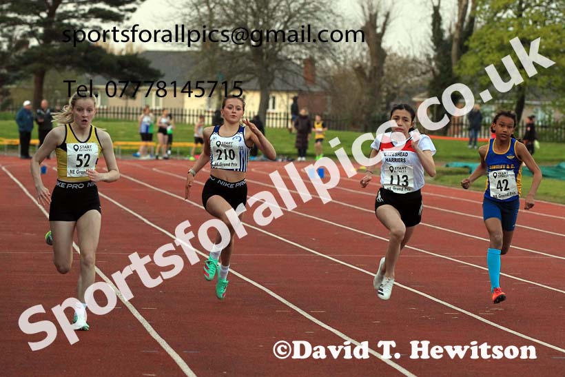 75 metres, 2023 NE Grand Prix 1, Monkton. Photo: David T. Hewitson/Sports for All Pics